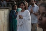Dia Mirza at the Funeral Of Veteran Actor Vinod Khanna on 27th April 2017